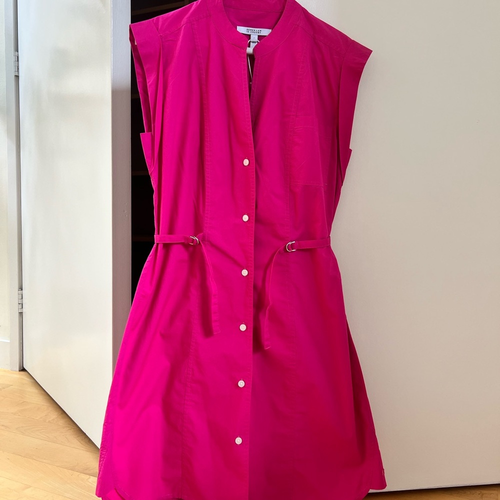 Unworn Derek Lam Pink Cotton Dress